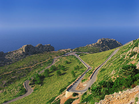 Landschaften vom Berg - Mallorca (Port de Pollensa)